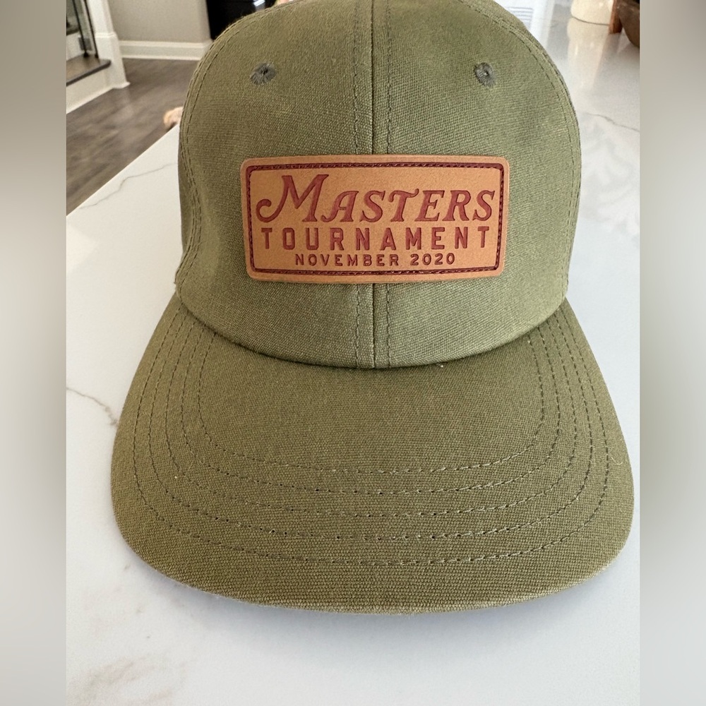 Masters Olive Green Tournament Cap